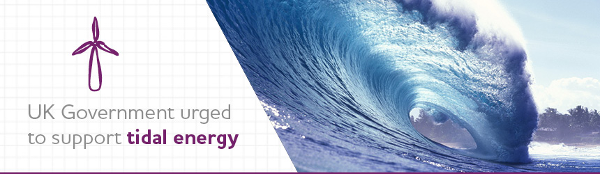 UK government urged to support tidal energy