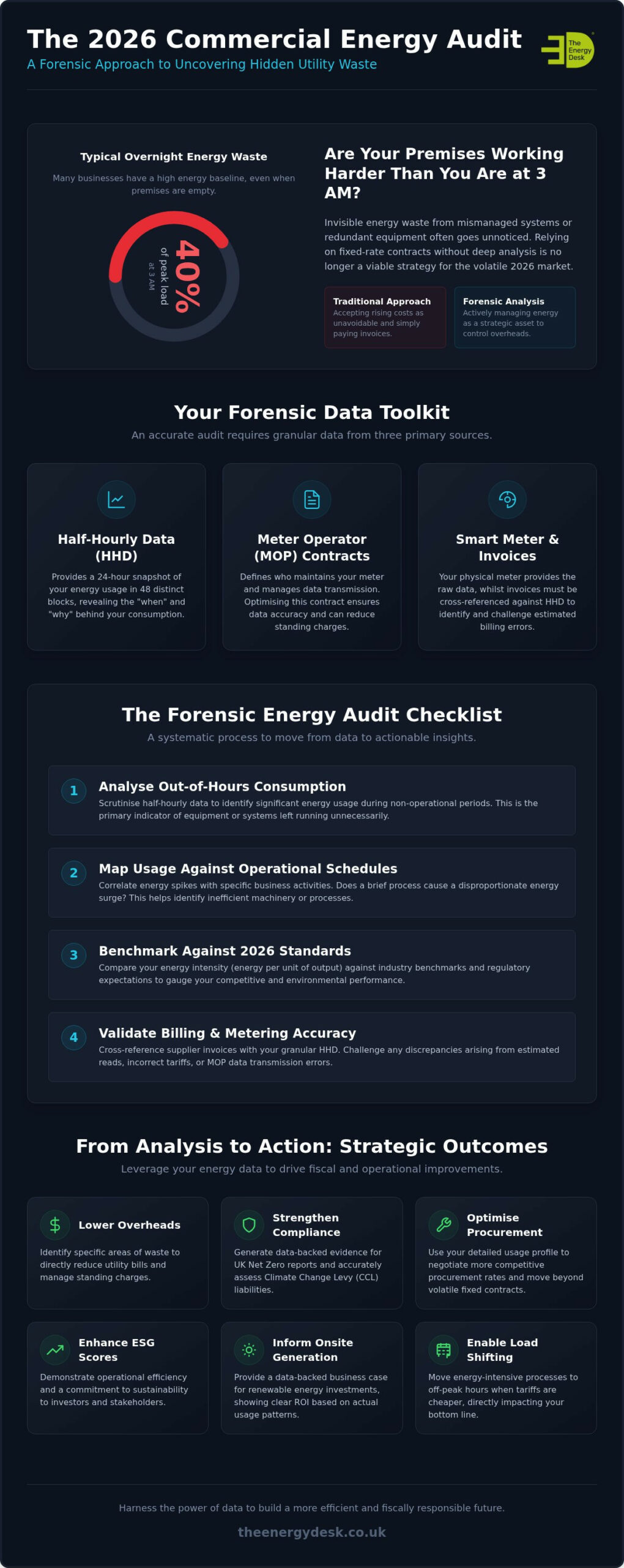 Business Energy Consumption Analysis: The 2026 Forensic Audit Checklist
